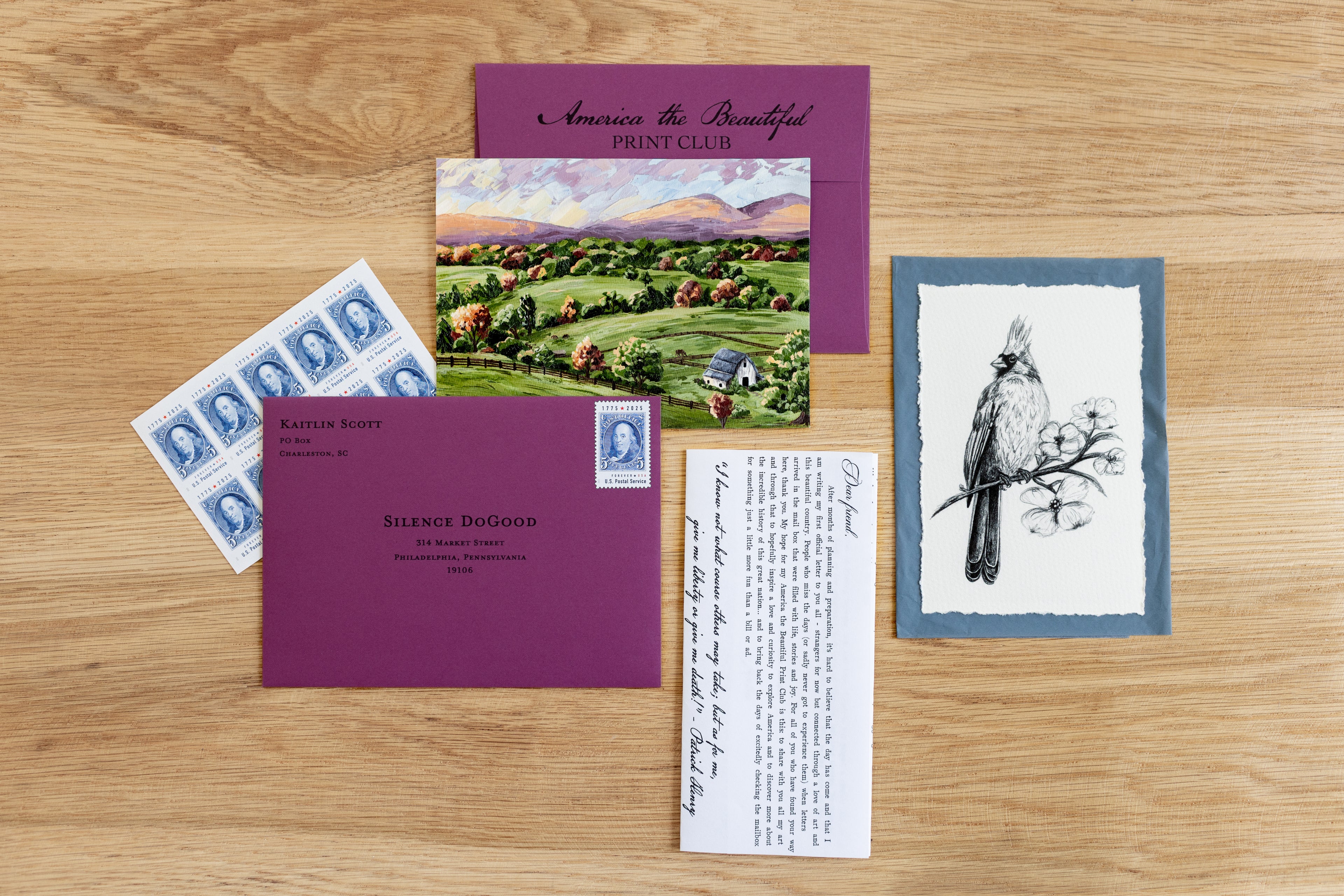 America the Beautiful Print Club