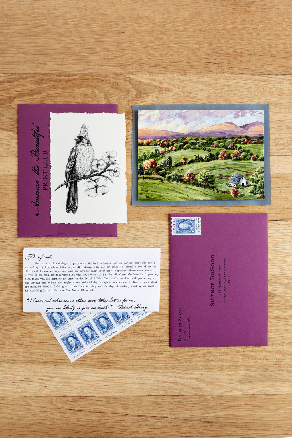 America the Beautiful Print Club